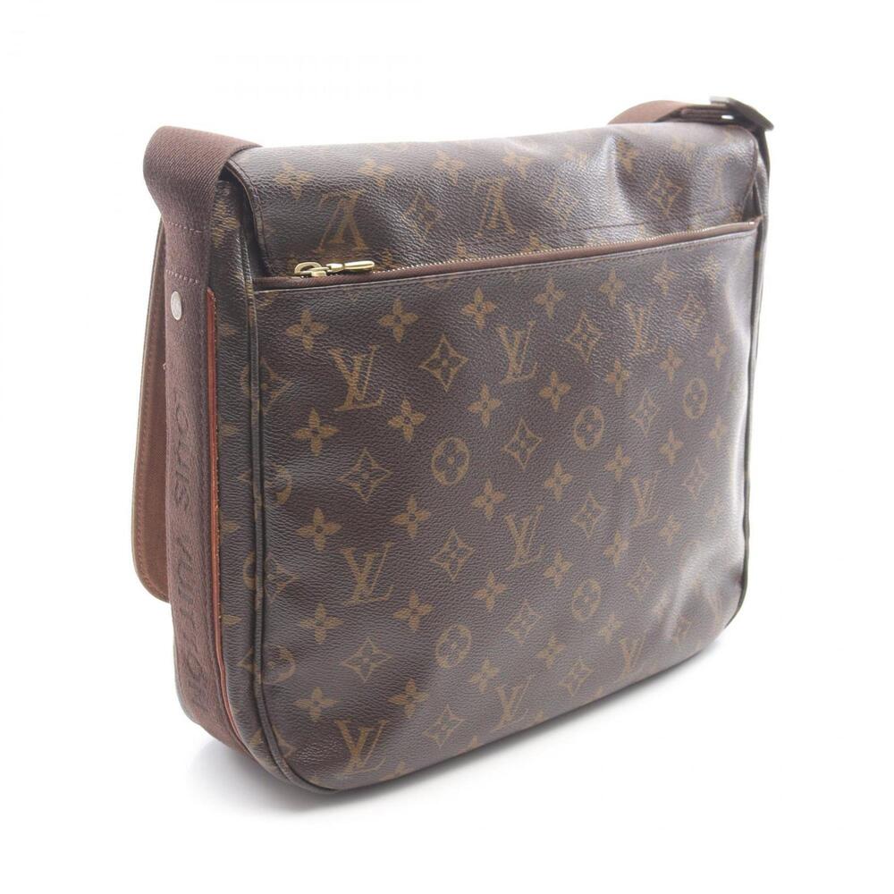 LOUIS VUITTON Authentic Brown Monogram Coated Canvas Messenger Shoulder Bag - Picture 2 of 10